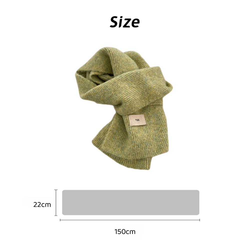 Winter New Woolen Knitted Soli - Shawl Wrap Winter ulasan dan harga