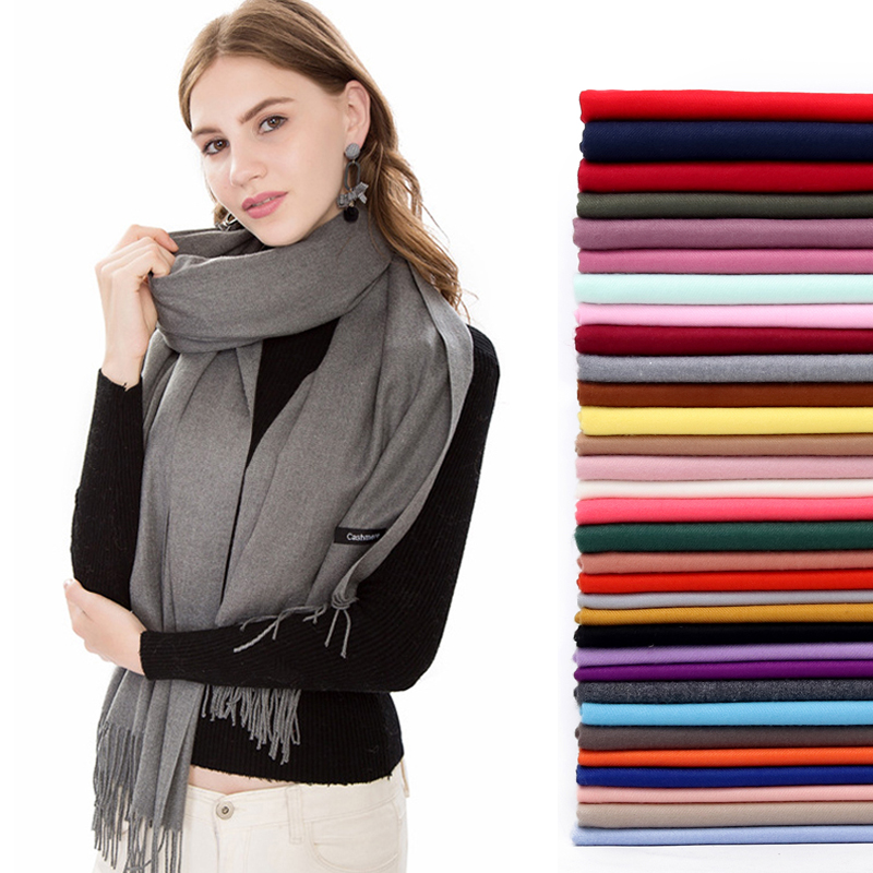 Women's Pashmina Scarf Shawls  - Shawl Wrap Winter ulasan dan harga