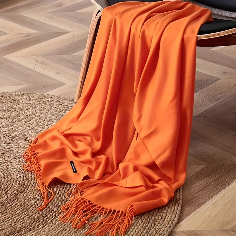 Women's Pashmina Scarf Shawls  - Shawl Wrap Winter ulasan dan harga