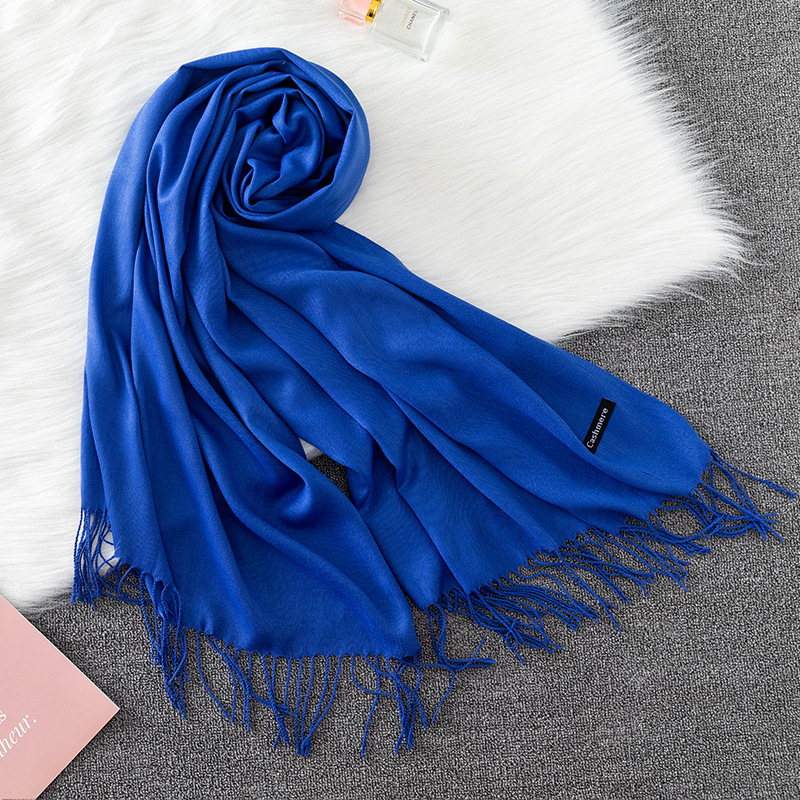 Women's Pashmina Scarf Shawls  - Shawl Wrap Winter ulasan dan harga