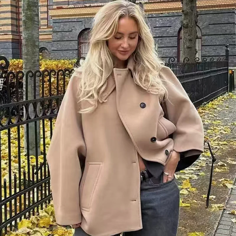 HXAO Women's Jacket Outerwears - Wool Coat Peacoat ulasan dan harga