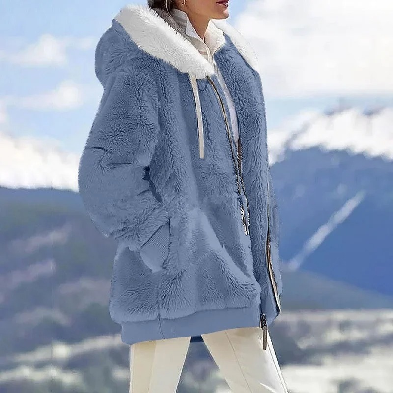 2025 Winter Warm Women Jackets - Wool Coat Peacoat ulasan dan harga